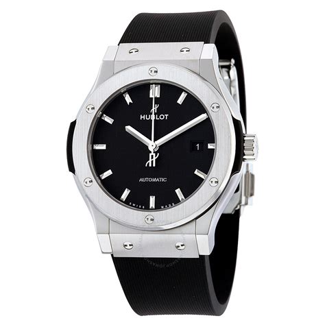 hublot classic automatic pvd limited edition|Hublot Classic Automatic Black Dial Black Rubber Strap.